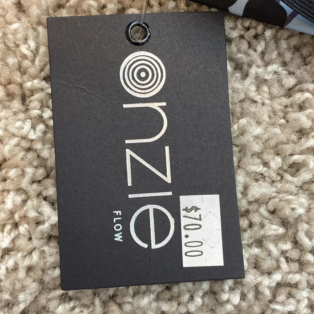 Onzie Flow Yoga High Neck Graphic Bra. BNWT - Picture 9 of 12